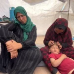 ‘We don’t want you to die’: Palestinian mom’s children fear for her life as she sets out to get food