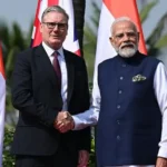 Starmer meets Modi on his first visit to India