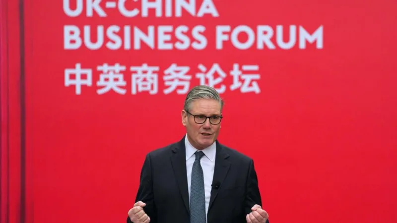 Trump says 'very dangerous' for UK to do business with China as Starmer lands in Shanghai