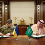 Ukraine, Saudi Arabia sign air defence deal: senior officials