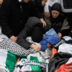 Officials said Israeli forces opened fire on a car in the West Bank, resulting in the deaths of four members of a Palestinian family.