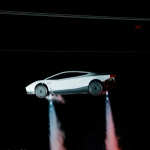 Elon Musk unveils Tesla’s ‘flying’ car