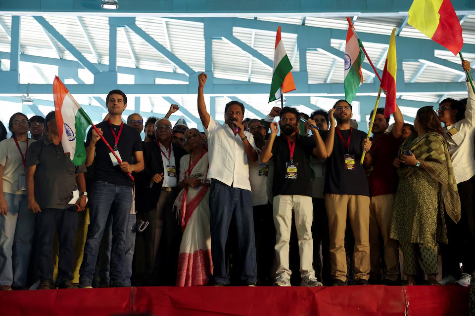 Indian youth leader says protest will go ahead despite detentions